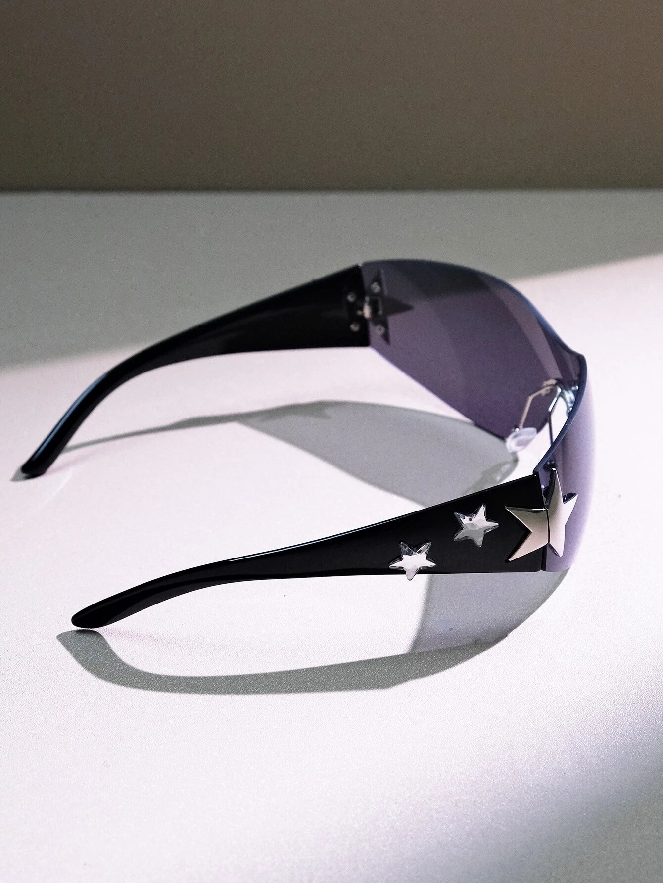 1Pc Women'S Rimless Star-Shaped Decor Y2K Fashion Eyeglasses for Daily Use Y2Kfest Musicfest for Summer Beach Vacation,Outdoor,Travel