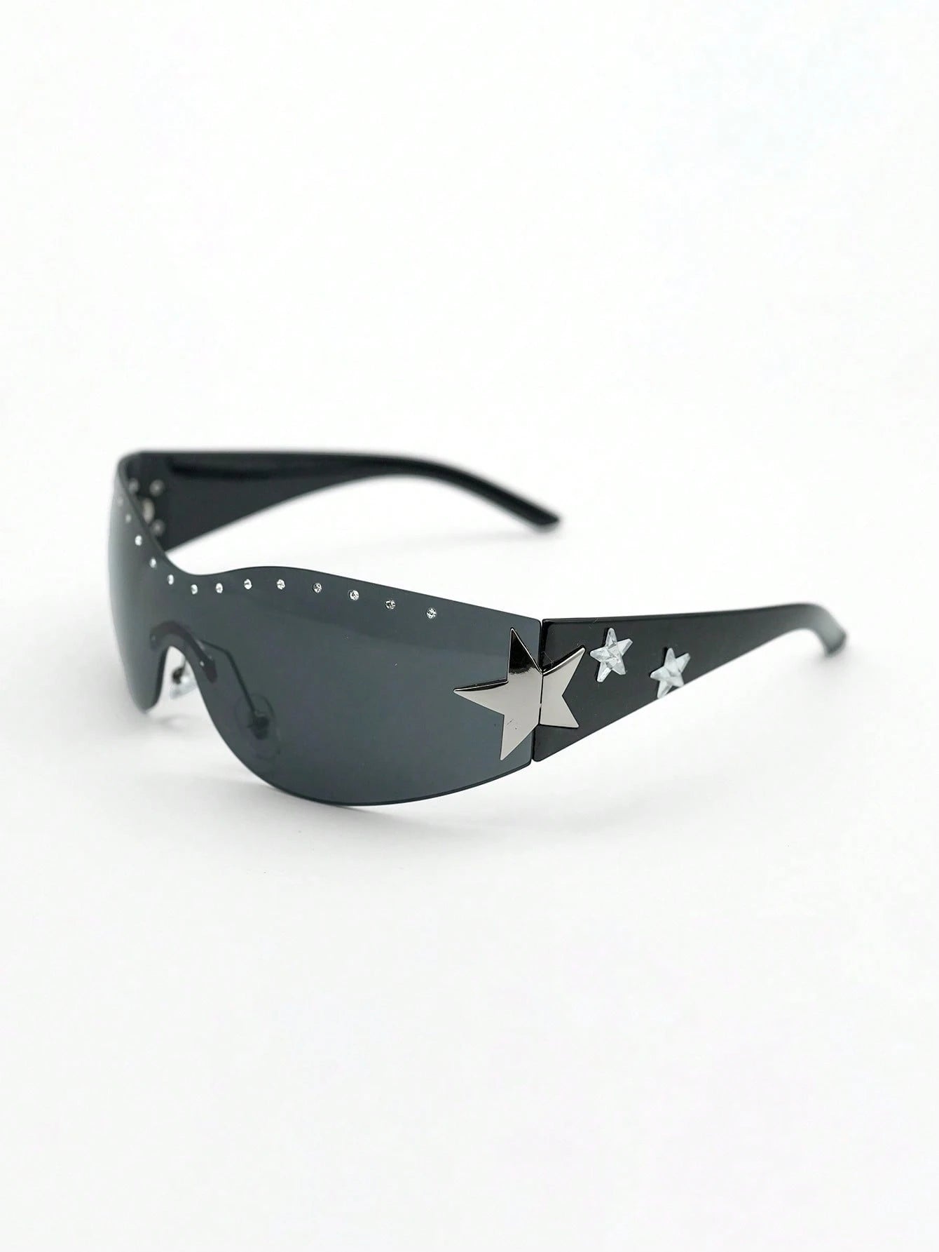 1Pc Women'S Rimless Star-Shaped Decor Y2K Fashion Eyeglasses for Daily Use Y2Kfest Musicfest for Summer Beach Vacation,Outdoor,Travel
